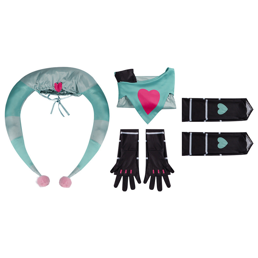 Hell Hotel Fizzarolli Cosplay Costume Hazbin Hotel Fizzarolli Dress Stage Performance Clothing