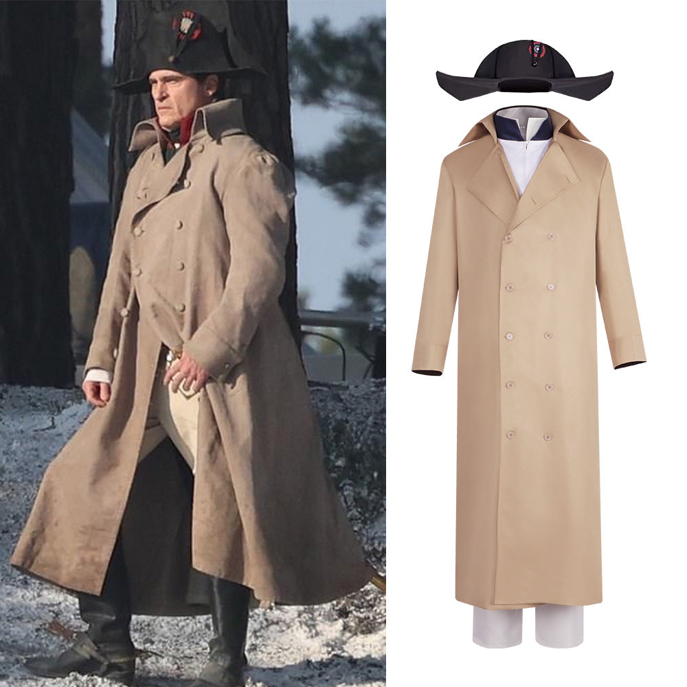 Napoleon Cosplay Costume Medieval Court Retro Napoleon Movie Cosplay Outfit - Halloweez