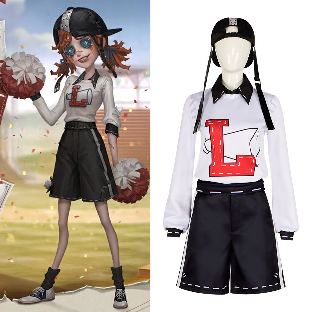 Fifth Personality cosplay survivor Lily original skin cheerleader cosplay anime costume Halloween clothing