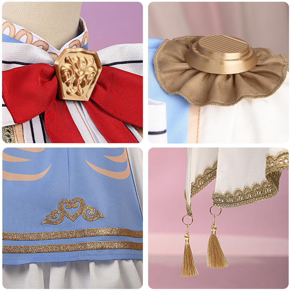 World Project PJSK Hoshino Ichika Cosplay Costume Anime Game Dress Set - Halloweez