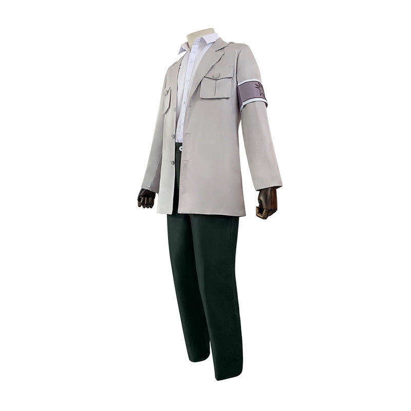 Attack on Titan Eren Yeager Cosplay Uniform - Survey Corps Full Set - Halloweez