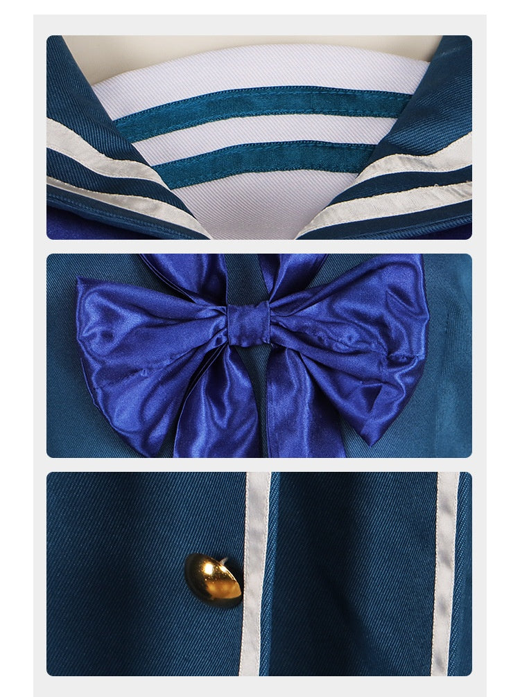 Return to the Future 1999 Little Sparrow Cosplay Costume - Lawson Collaboration Sailor Dress - Halloweez