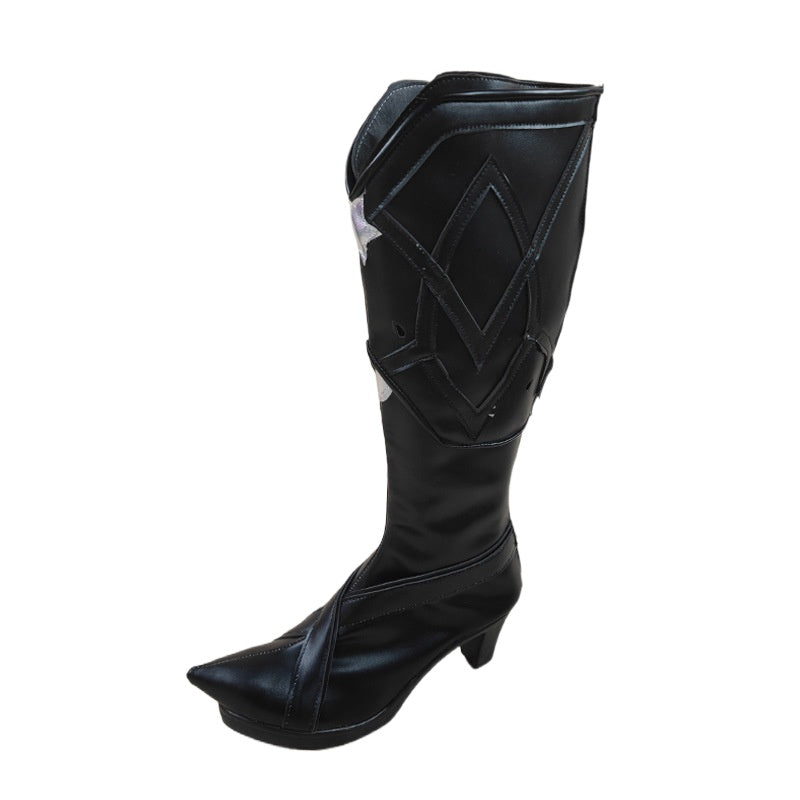 2120 Final Fantasy XIV Yukata Geta Boots Cosplay Shoes for Anime Conventions - Halloweez