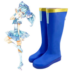 Sailor Mercury Cosplay Shoes for Anime Conventions and Performances - Halloweez