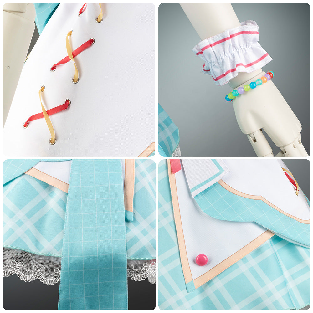 Bang Dream! Kasumi Toyama Cosplay Costume - Anime Cosplay Dress for Women - Halloweez