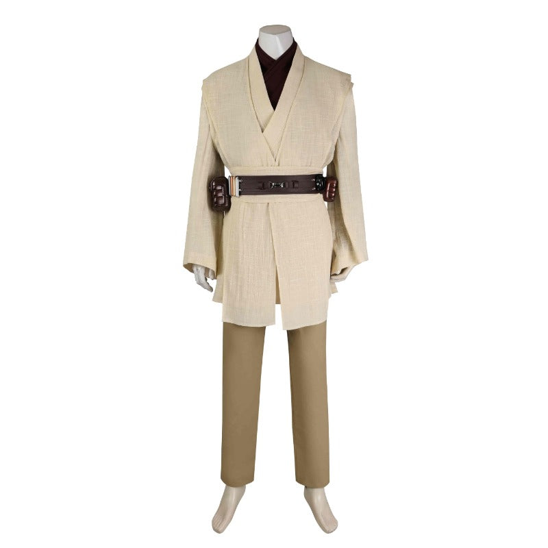 Halloweez Obi-Wan Kenobi Cosplay Costume Full Set - Perfect for Halloween and Parties - Halloweez