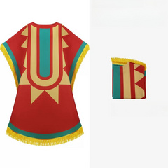 Super Mario Odyssey Tassel Cape Cosplay Costume,Custom Made,for Halloween&Comic Con