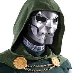 Doctor Doom Cosplay Costume,Custom Outfit for Halloween & Comic Con,No Shoes & Helmet