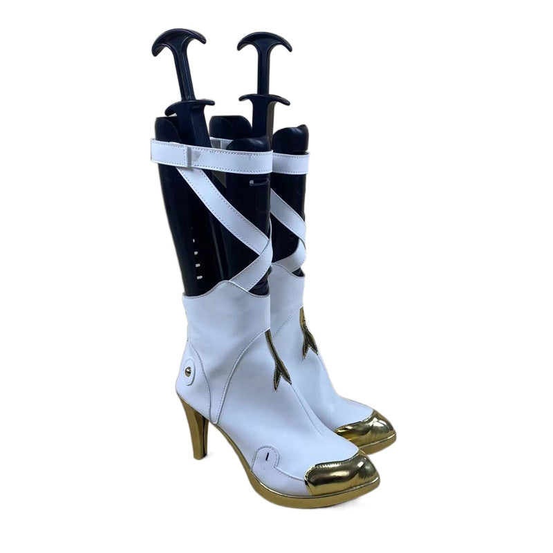 1649NIKKE Victory Goddess Dorothy Cosplay Shoes for Anime Conventions and Performances - Halloweez