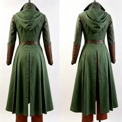 The Hobbit Tauriel Elf Archer Cosplay Costume Custom‑Made for Halloween LARP Events