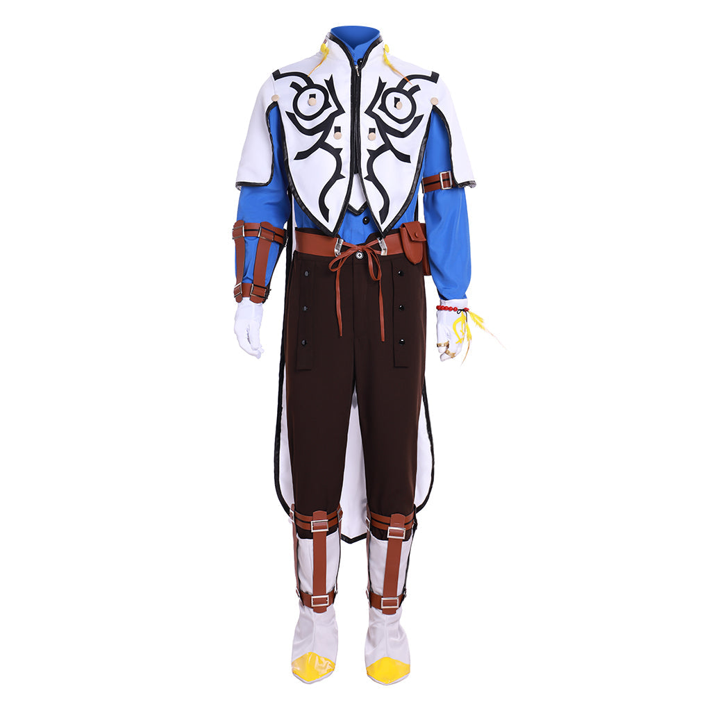 Adoptez le héros avec le costume de cosplay Sorey d'Halloween de Tales of Zestiria the X