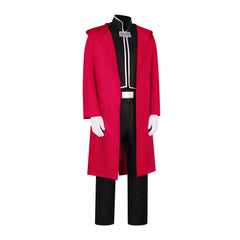 "Fullmetal Alchemist Edward Elric cosplay costume - movie-style anime role-playing outfit." - Halloweez