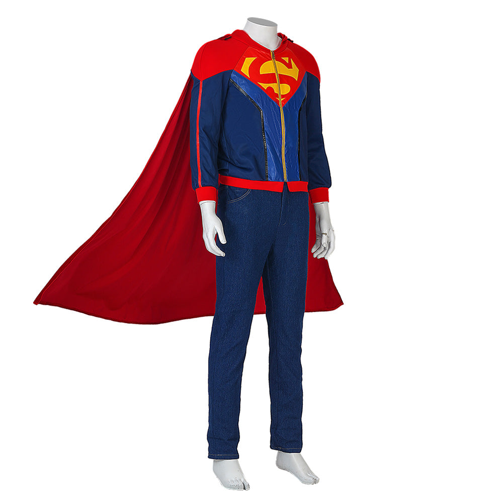 2022 Halloween Superboy Suit - Jon Kent Cosplay Costume by Halloweez