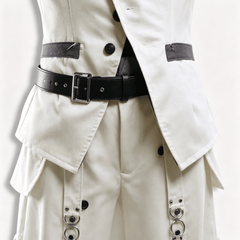 Rufus Shinra Cosplay Costume Final Fantasy VII Remake, Custom Suit for Halloween & Comic Con