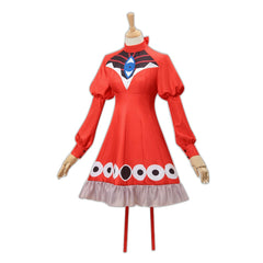 Hatsune Miku Red Devil Eye Dress Cosplay Costume for Halloween Anime Cosplay - Halloweez