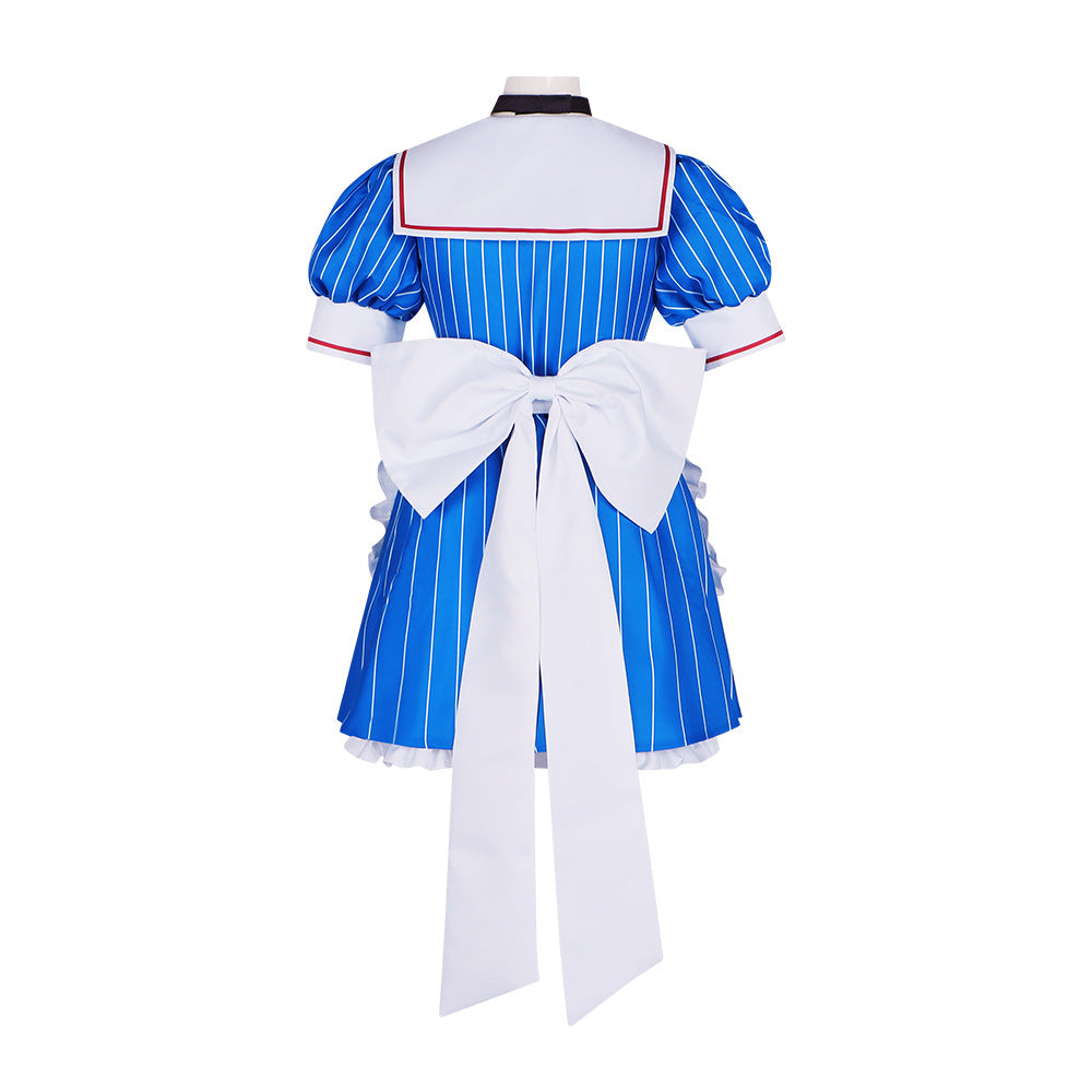 Hatsune Miku Cosplay Costume Vocaloid Anime Game Outfit Maid Dress