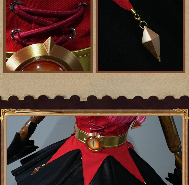 Honor of Kings Angela Night Lolita Cosplay Full Game Costume Set - Halloweez