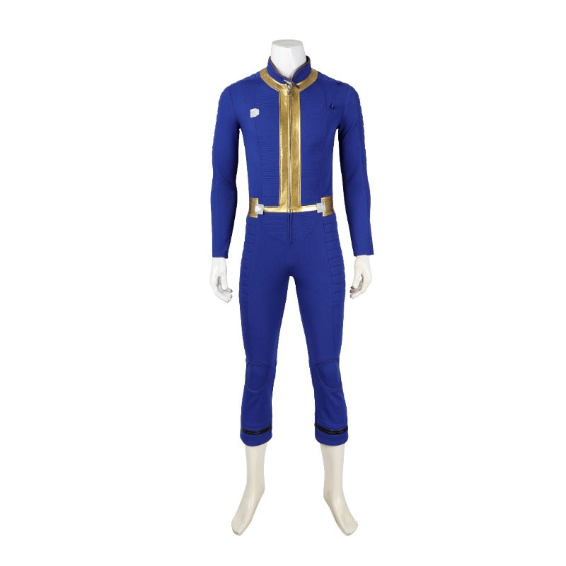 Halloweez Vault 75 Cosplay Jumpsuit with Armor for Halloween - Halloweez