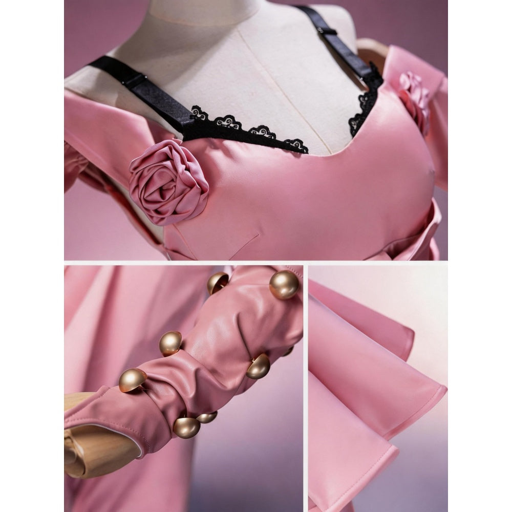 JoJo's Bizarre Adventure Steel Ball Run Lucy Steel Cosplay Costume, Complete Lucy Steel Outfit - Halloweez