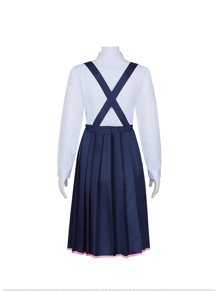 Don't Toy with Me, Miss Nagatoro Setsuna Mase JK School Uniform Cosplay Full Set Sailor Suit - Halloweez