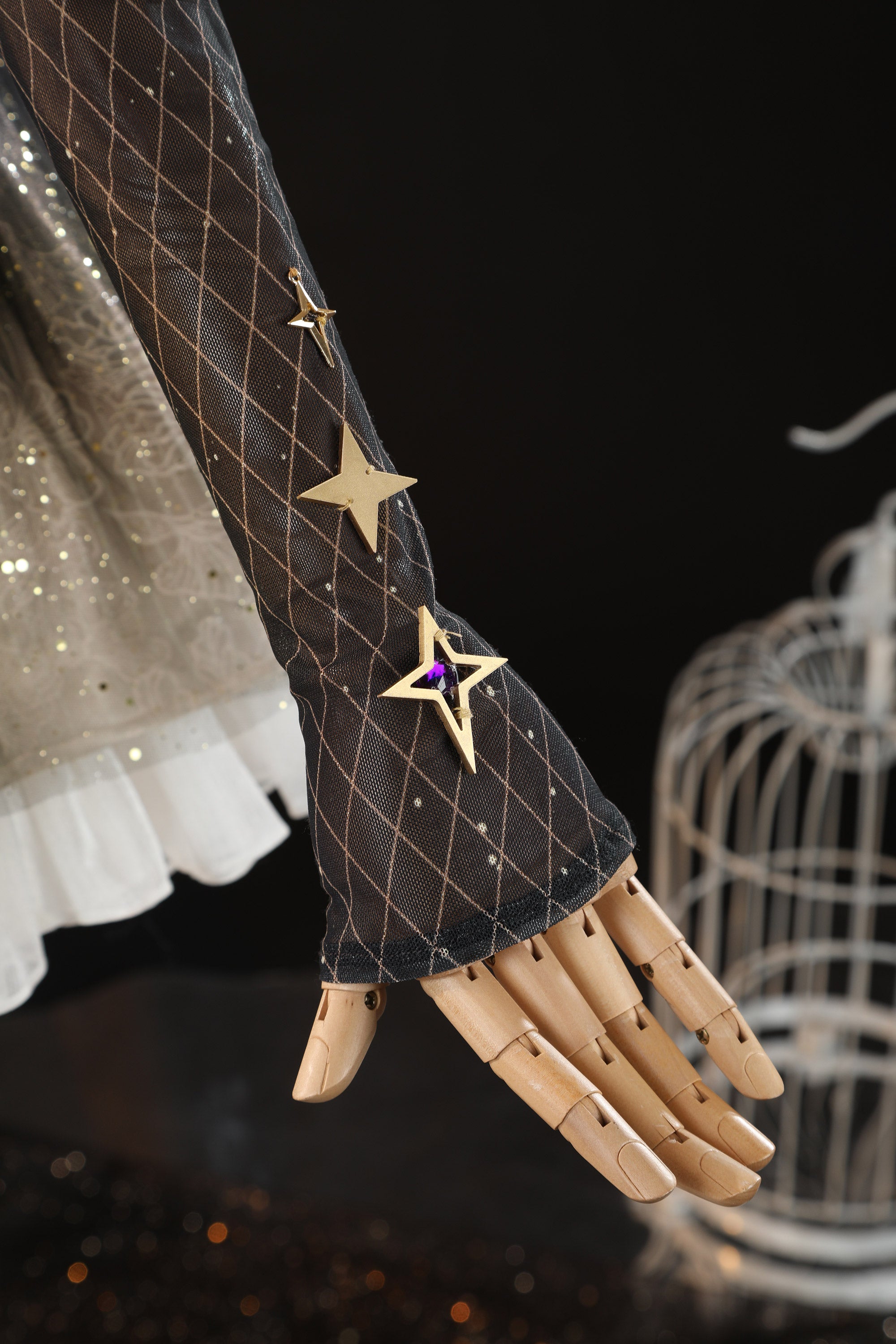 NARAKA: BLADEPOINT COS Ji Yingying Heartbeat·Melody Weaving Light Cosplay Game Costume - Halloweez