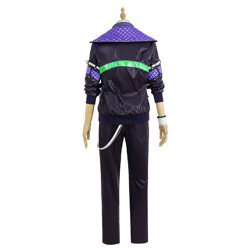 Virtual Idol Nijisanji Suit VTuber Fuwa Minato Cosplay Costume Set - Halloweez