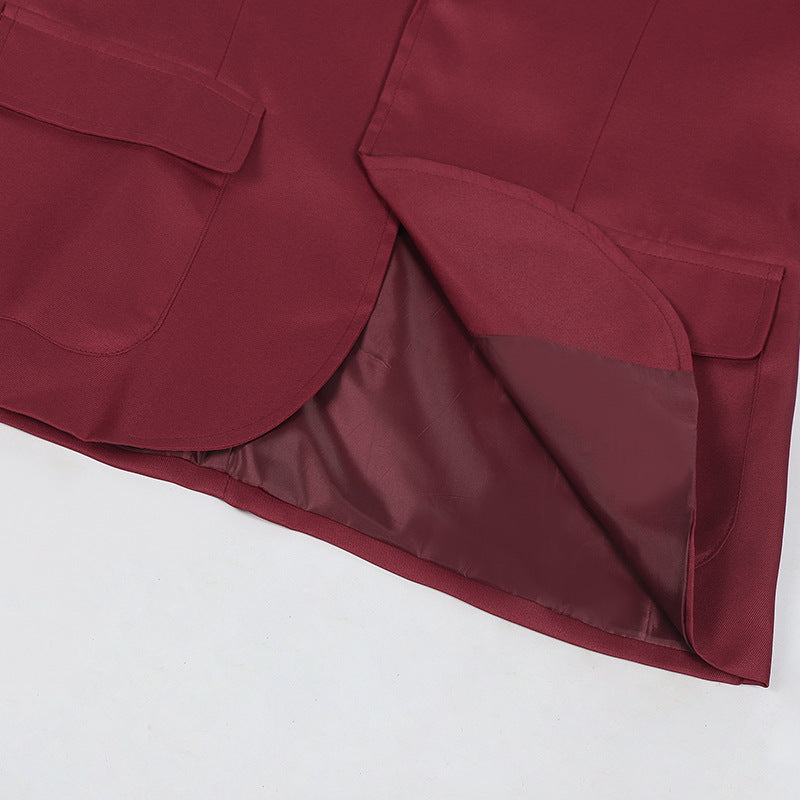 Halloween Clown 2 Dual Delusion Red Clown Suit Cosplay Costume Set - Halloweez