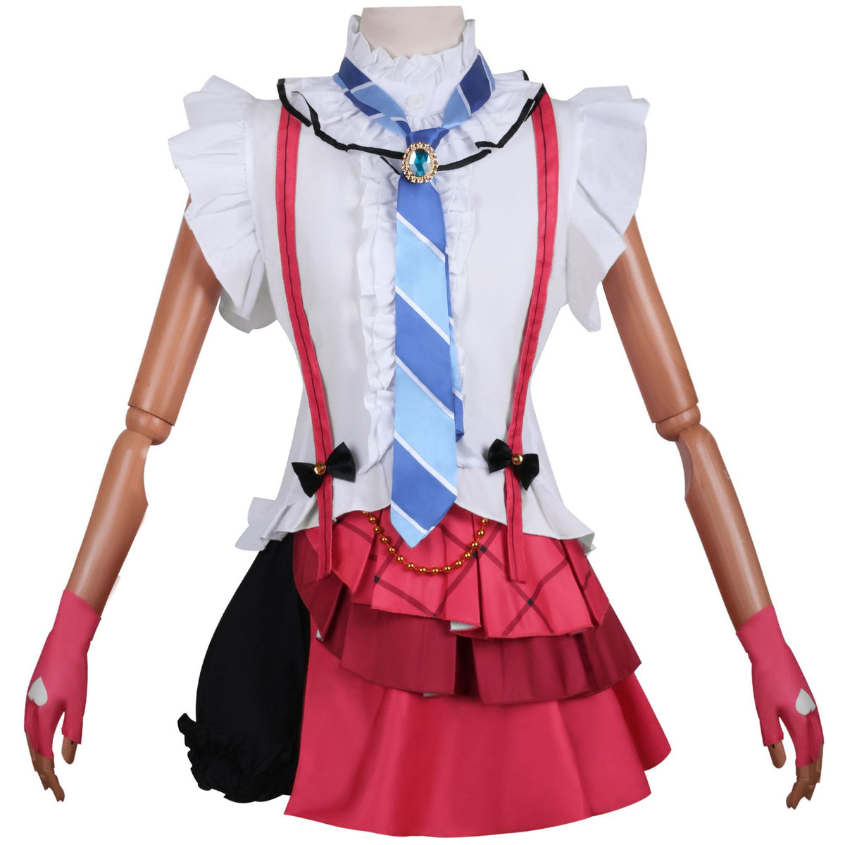Love Live Performance Costume Eli Ayase Umi Sonoda Cosplay Outfit for Women - Halloweez
