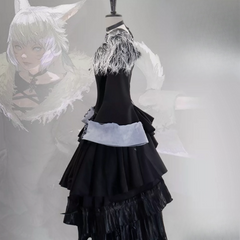 Y'shtola Shadow Witch Cosplay Costume Final Fantasy XIV, Custom Outfit for Halloween & Comic Con