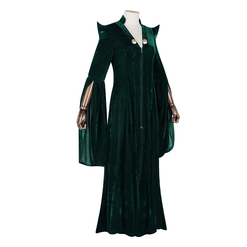 Harry Potter Minerva McGonagall Professor Headmaster Robe Cosplay Costume - Halloweez