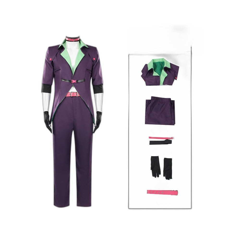 Joker and Harley Quinn Suicide Squad Cosplay Costume - Movie Anime Stage Performance Outfit - Halloweez