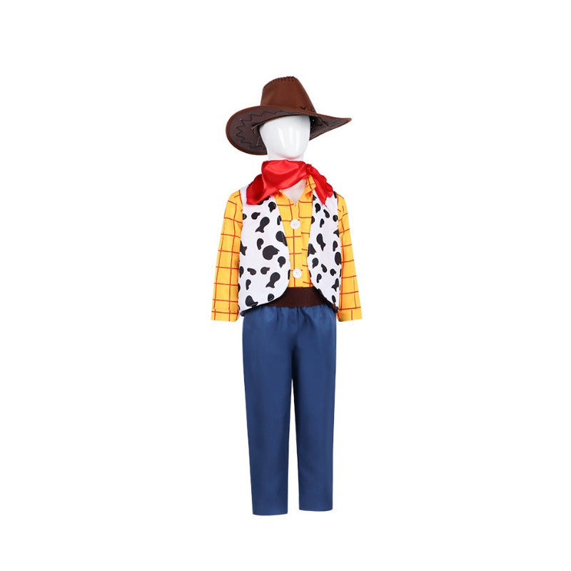 Children's Day Toy Story Costume Performance Outfit Cowboy Woody Children Cosplay Role Play Costume