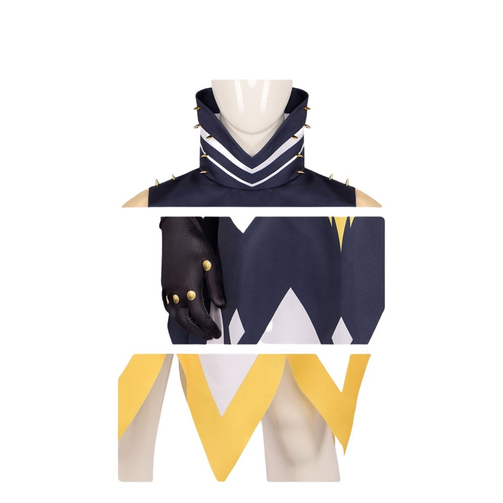 Helluva Boss Angel Adam Cosplay Costume - TV Show Inspired Halloween Outfit - Halloweez