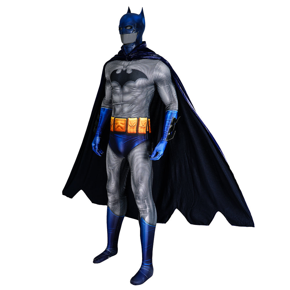 Costume de cosplay Batman Hush d'Halloween - Ensemble complet avec body imprimé