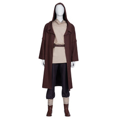 Halloweez Obi-Wan Kenobi 2022 Cosplay Costume Set for Men - Authentic Star Wars Jedi Outfit