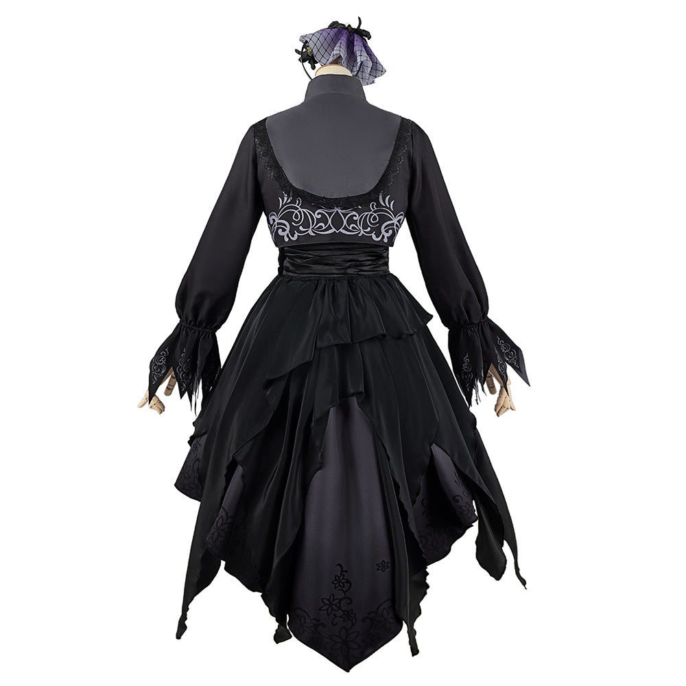 World Project PJSK Mafuyu Asahina Cosplay Costume Anime Dress Set for Women - Halloweez