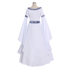 Elegant Halloweez Medieval Royal Court Queen Princess Robe Dress for Tudor Era Events