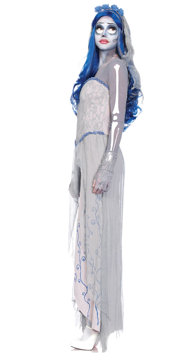 New Halloween Costume – Horror Ghost Bride Dress, Zombie Outfit for Cosplay, Themed Parties & Performances - Halloweez