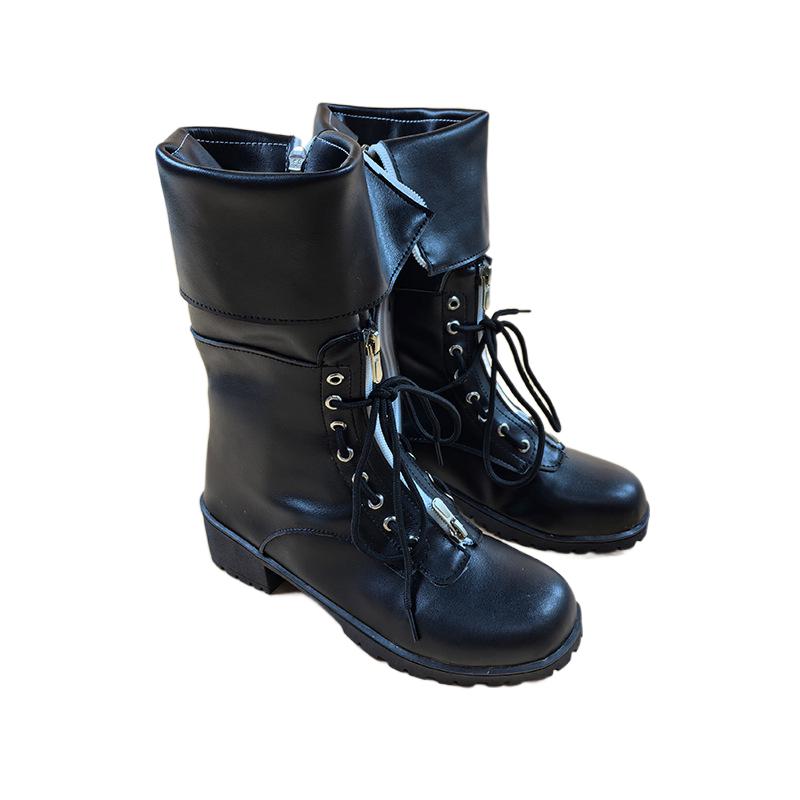 Arknights 5th Anniversary LOGOS Cosplay Shoes for 2D Anime Exhibition Performance - Halloweez