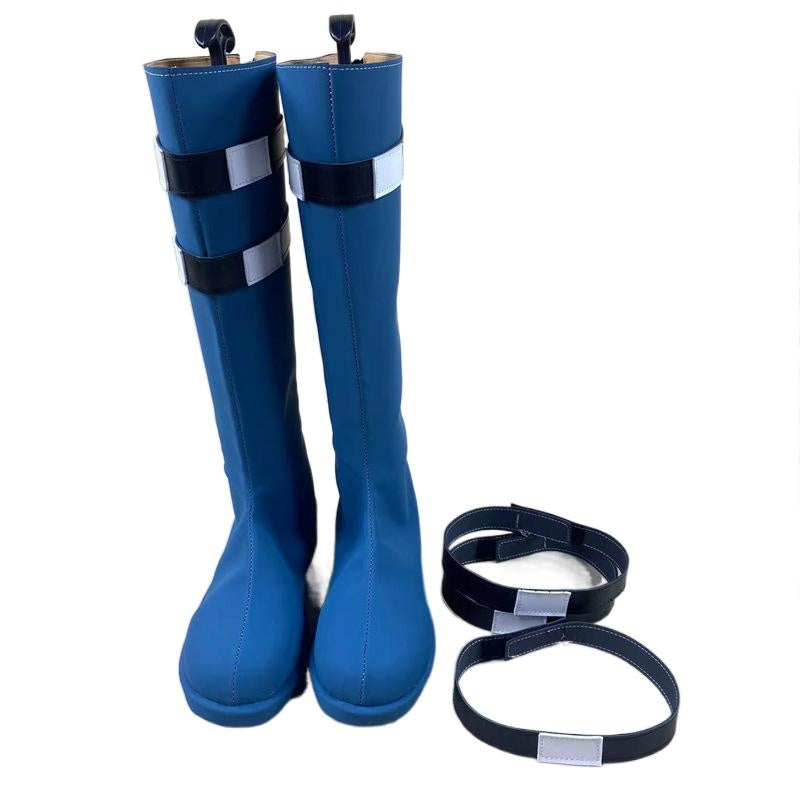 1876 Alien Stage Ivan Black Sorrow Cosplay Shoes for Anime Fans - Halloweez