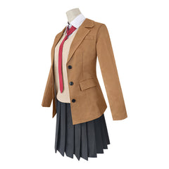 Rascal Does Not Dream of Bunny Girl Senpai Mai Sakurajima Cosplay Costume Anime School Uniform JK Outfit - Halloweez