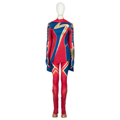 Halloweez Ms. Marvel Kamala Khan Cosplay Outfit Inspired by Captain Marvel 2