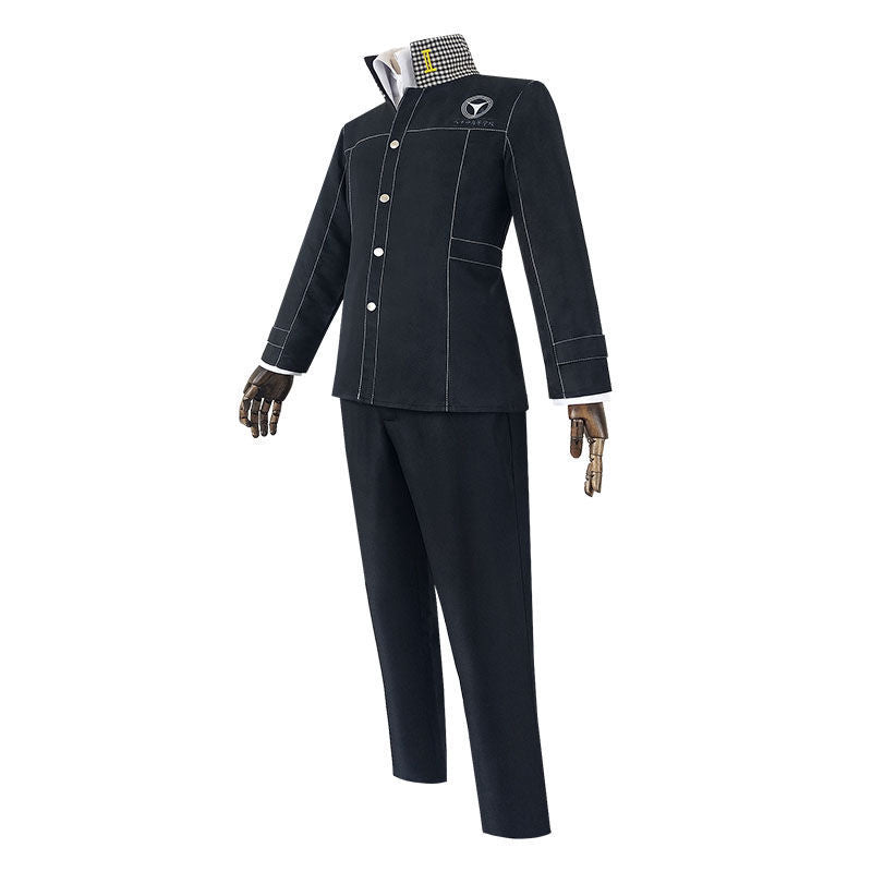 Persona 4 Golden Yu Narukami Cosplay Costume Yaso High School Performance Outfit - Halloweez