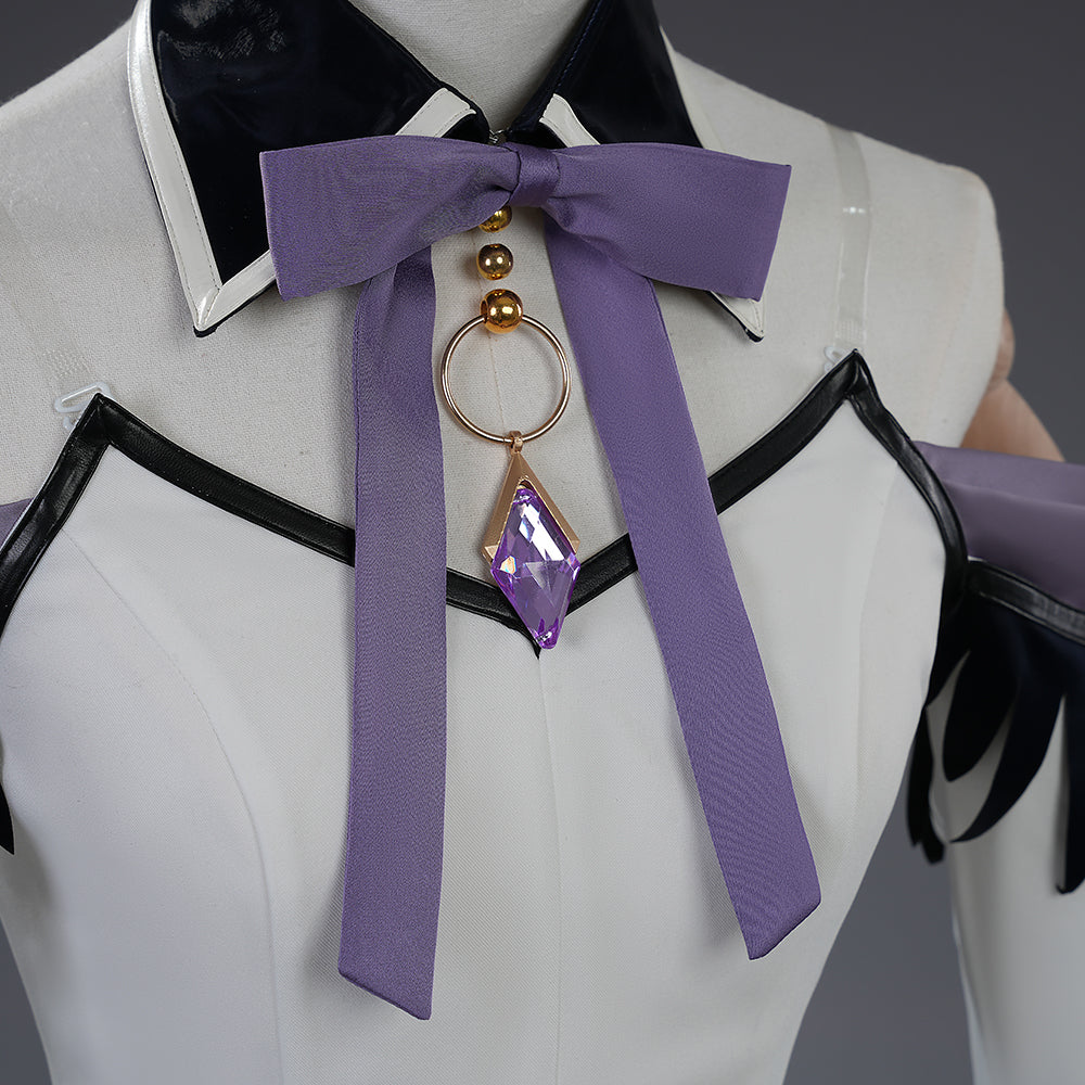 Puella Magi Madoka Magica: The Movie - Walpurgisnacht: Rising Homura Akemi Full Cosplay Costume Set - Halloweez