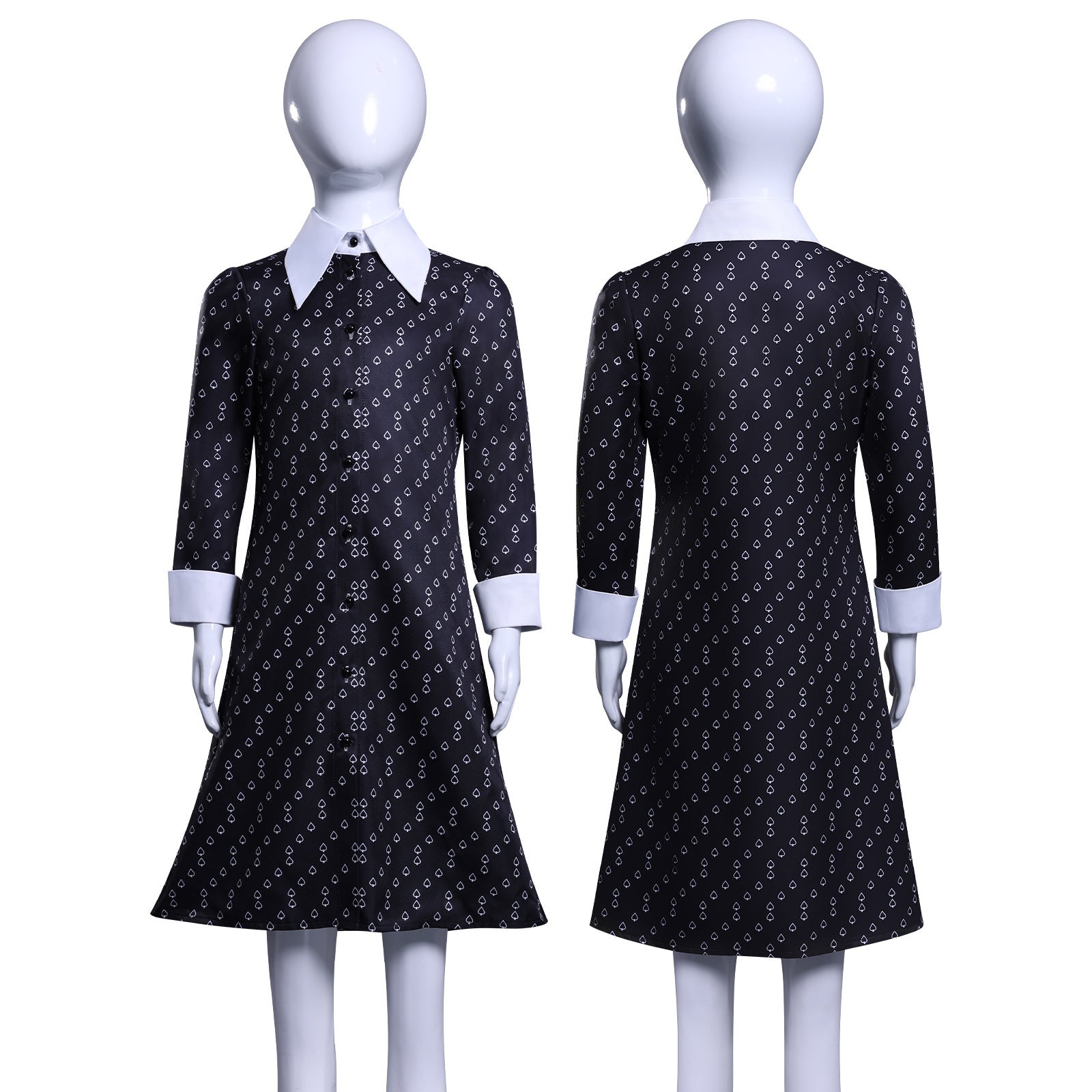 Wednesday Addams Cosplay Costume from The Addams Family Movie - Halloweez