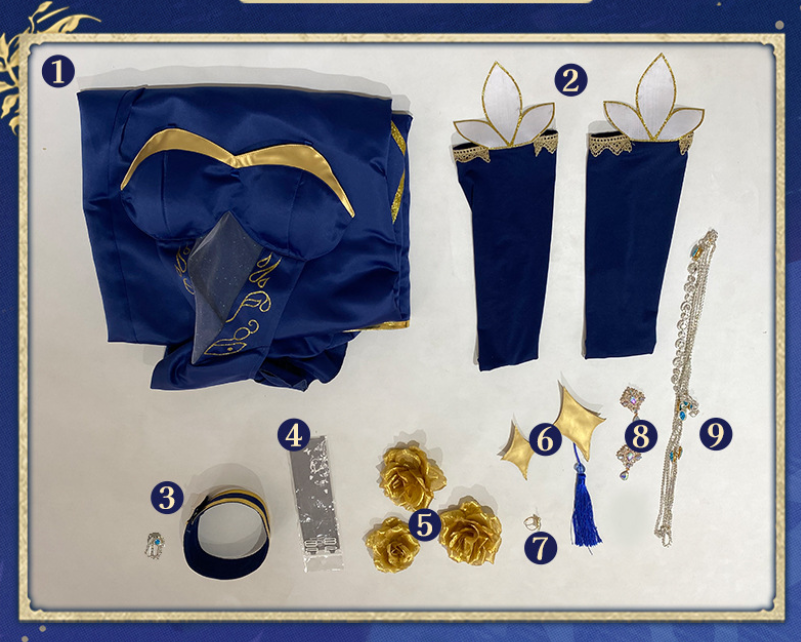Code Geass C.C. Chess Banquet Cosplay Costume Full Set - Halloweez