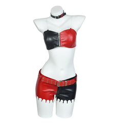 Harley Quinn Joker Girl Cosplay Costume - Suicide Squad Movie Halloween Outfit - Halloweez
