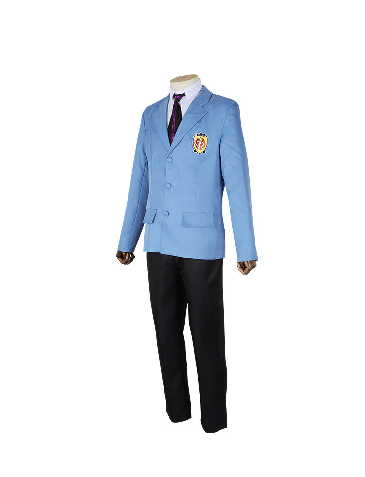 Ouran High School Host Club Cosplay Uniform for Halloween Anime Role Play - Halloweez