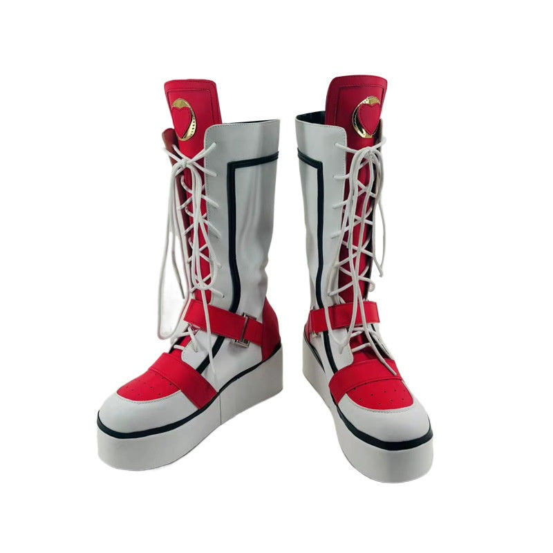 1441 Twisted Wonderland Alice in Wonderland Acecos Shoes for Cosplay and Anime Events - Halloweez