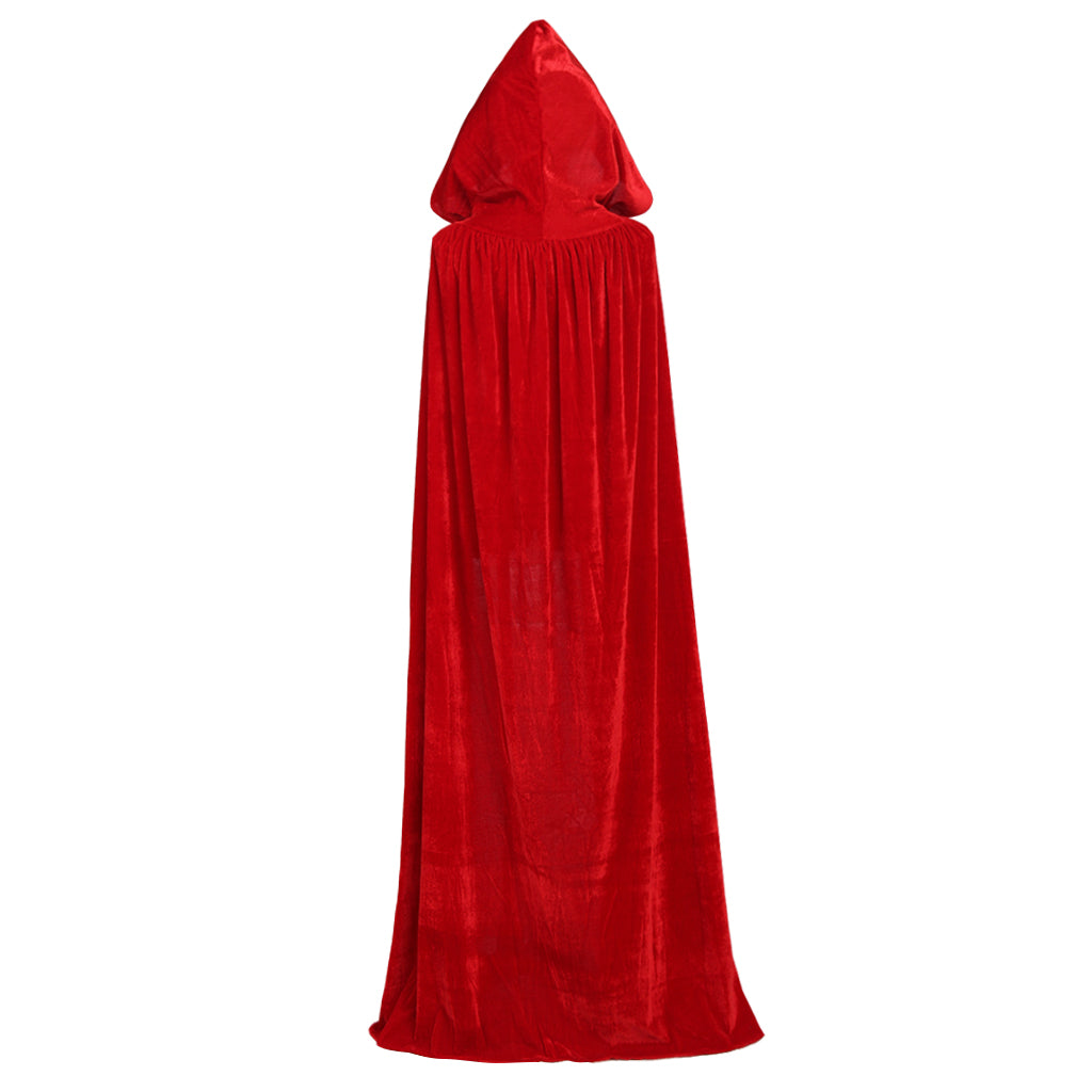 Halloweez Vampire Cape - Authentic Medieval Hooded Robe Cosplay Costume